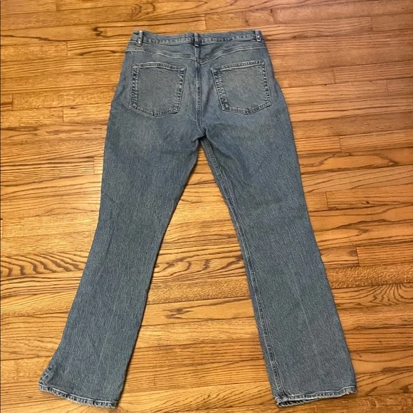 Reformation Peyton High-Rise Bootcut Blue Jeans Sz 31 - Picture 5 of 8
